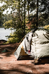 tent in the forest © Cody