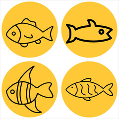 Fototapeta premium Fishes