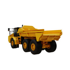 Three Axle Articulated Truck