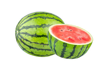 water melon isolated on transparent png