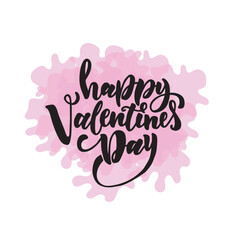 Valentine day hand drawn phrases lettering. Handmade calligraphy vector illustration. 