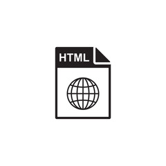 html file icon , business icon