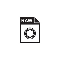 raw file icon , document icon