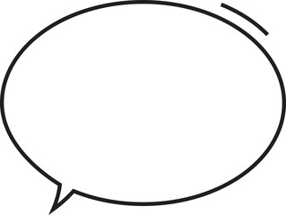 Chat speech bubble icon design vector.