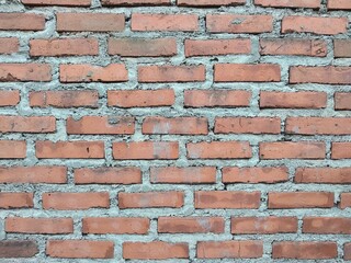 Obraz premium Red Brick wall texture background