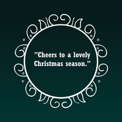 Vintage Merry Christmas Postcard/ Illustration of an elegant christmas vintage background, with beautiful typography and grunge texture, for christmas and new year's eve holidays