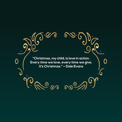 Vintage Merry Christmas Postcard/ Illustration of an elegant christmas vintage background, with beautiful typography and grunge texture, for christmas and new year's eve holidays