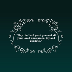 Vintage Merry Christmas Postcard/ Illustration of an elegant christmas vintage background, with beautiful typography and grunge texture, for christmas and new year's eve holidays