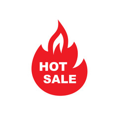 Hot sale vector. Hot sale sticker vector