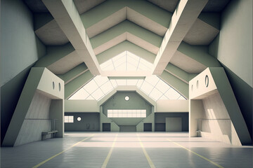 Obraz premium Stadium Hall