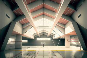Obraz premium Stadium Hall