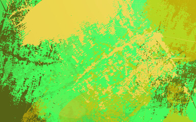 Abstract grunge texture green color background