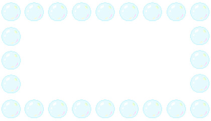 Pixel Art Soap Bubble Frames