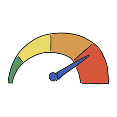 doodle paint technology nature icon