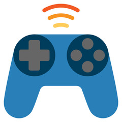 games flat icon