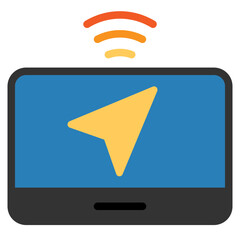 gps flat icon