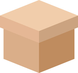 Carton box icon.