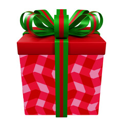 3D rendering Giftbox isolated