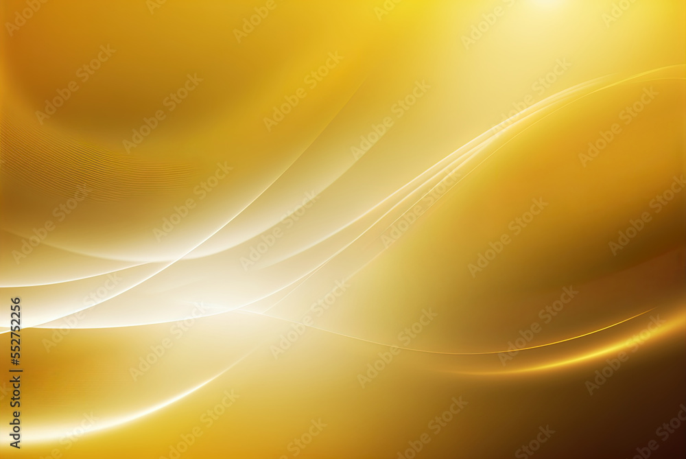 Poster the studio's backdrop is an abstract golden yellow gradient that seems like something out of a fairy