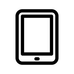 Tablet Icon Vector Symbol Design Illustration