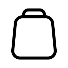 Love Bag Icon Vector Symbol Design Illustration