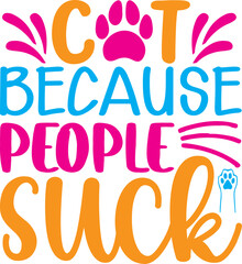 cat svg design vector file