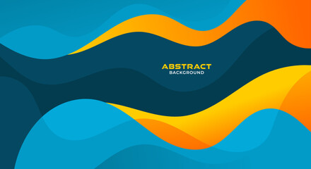 Abstract wavy modern background