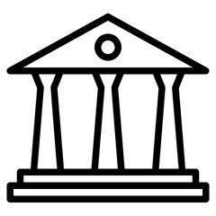 legal outline icon
