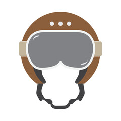 Helmet Illustration Isolated