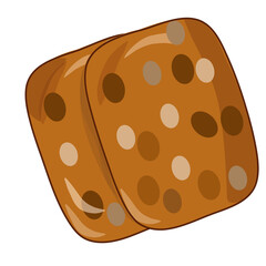 Fermented soyabean cake