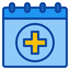 Obraz premium medical appointment two tone icon