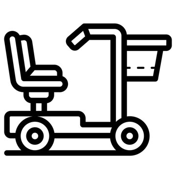 Mobility Scooter Icon