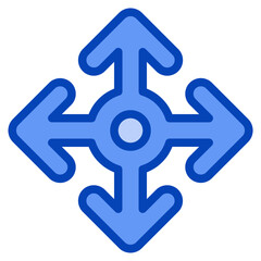 move blue icon