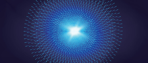 Background of explosion effect