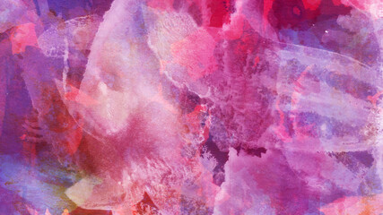 abstract pink watercolor background design wash aqua painted texture close up