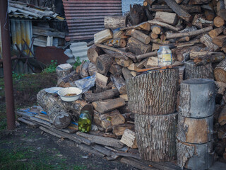 pile of firewood