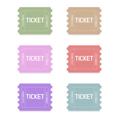 Set of tickets, Coupon