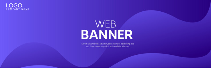 Abstract violet background, Abstract Purple background with waves, Purple banner
