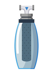 Water filter. Mineral filtration or purification system. Pitcher with filter. Water equipment for water cleaning. Special modern technologi for liquid purification