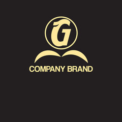 business logo design.  letter logo. one letter logo.