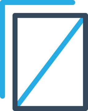 Half Shape Vector Icon
