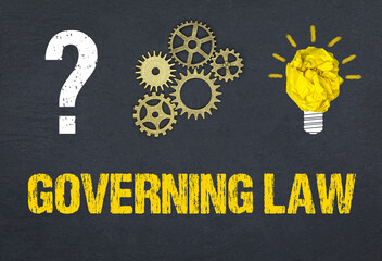 governing law	