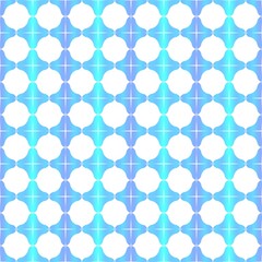 Infinity Frame in Gradient Seamless Pattern