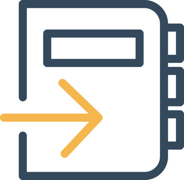 Contect Share Vector Icon
