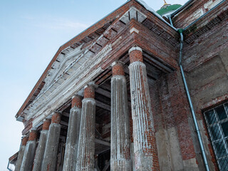 old abandoned building