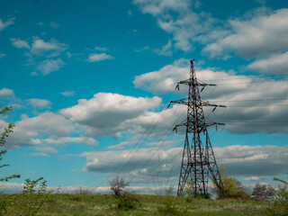power line tower