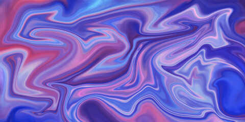 Abstract blue pink acrylic pours liquid marble surface background, mixed paints for posters or wallpapers. beautiful fluid abstract paint background, vector, illustration