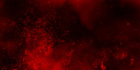 Red color grunge texture surface background, Christmas red grunge background with space for your text, abstract Watercolor red grunge background painting, vector, illustration