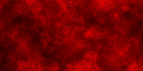 Christmas red grunge background with space for text, abstract Watercolor red grunge background painting, trendy Beautiful stylish modern red texture background with smoke, vector, illustration