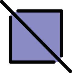 Unlink Shape Vector Icon
